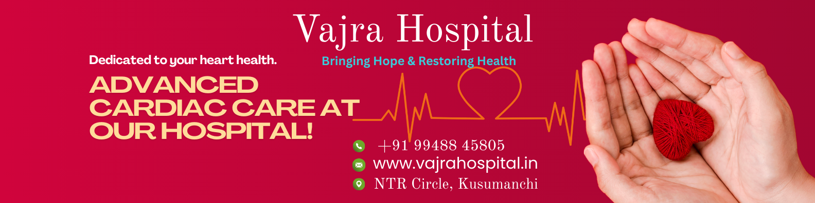 Vajra Hospital LinkedIn Banner